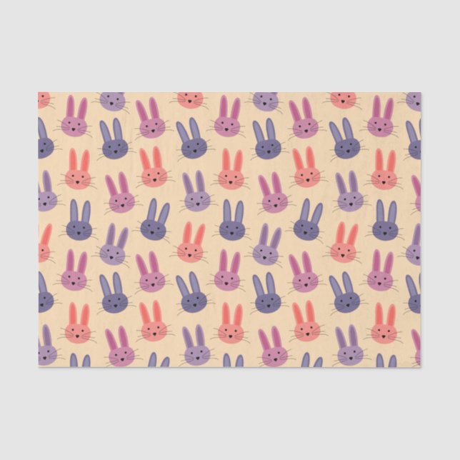 Papier Mousseline Lapin (Recto)