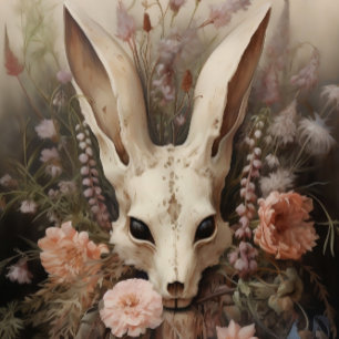 Papier Mousseline Lapin Blanc