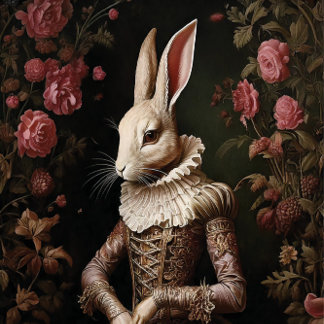 Papier Mousseline Lapin creux