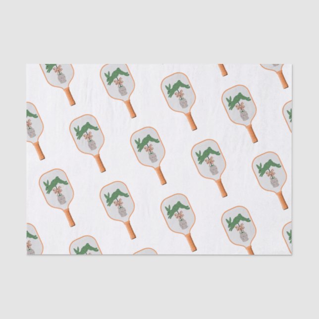 Papier Mousseline Lapin Lapin Topiary Gingembre jarres Envelopper le (Recto)