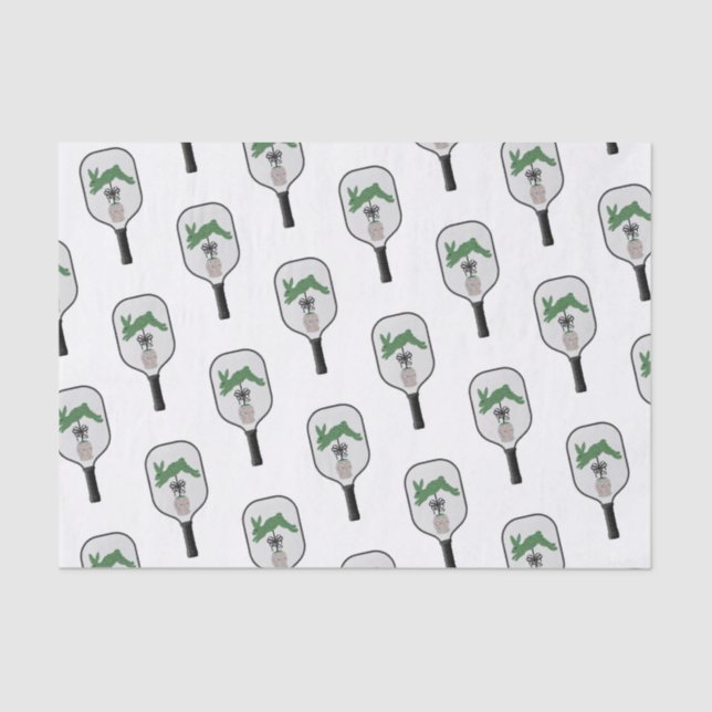 Papier Mousseline Lapin Lapin Topiary Ginger jarres (Recto)