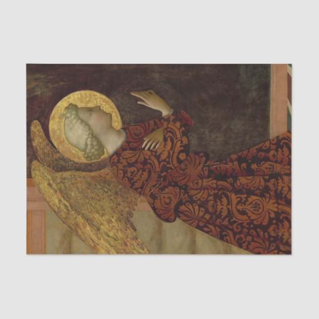 Papier Mousseline L'Archange Gabriel par Masolino da Panicale (Recto)