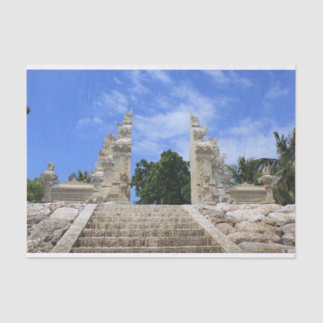 Papier Mousseline L'art balinais (Recto)