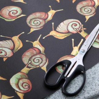 Papier Mousseline L'art des escargots naturels