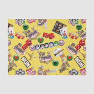 Papier Mousseline Las Vegas Icons - Gamblers Delight