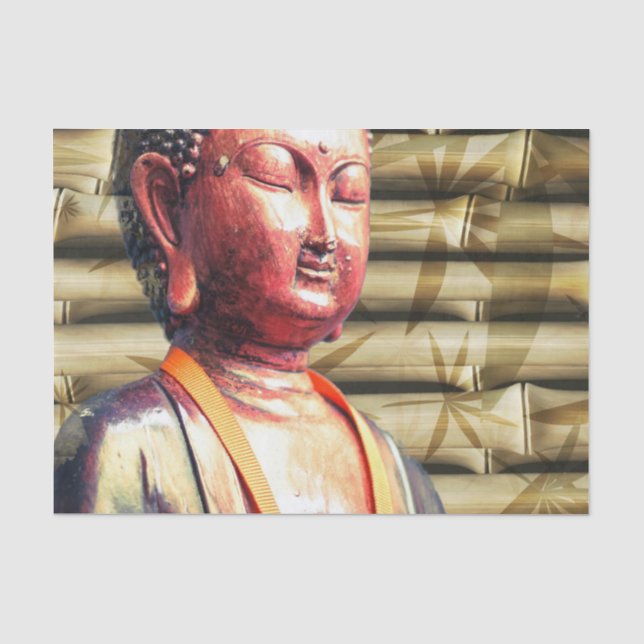Papier Mousseline L'Asie Bouddha (Recto)