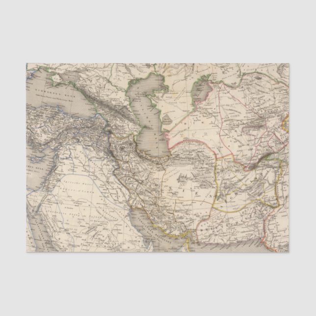 Papier Mousseline L'Asie occidentale (Recto)