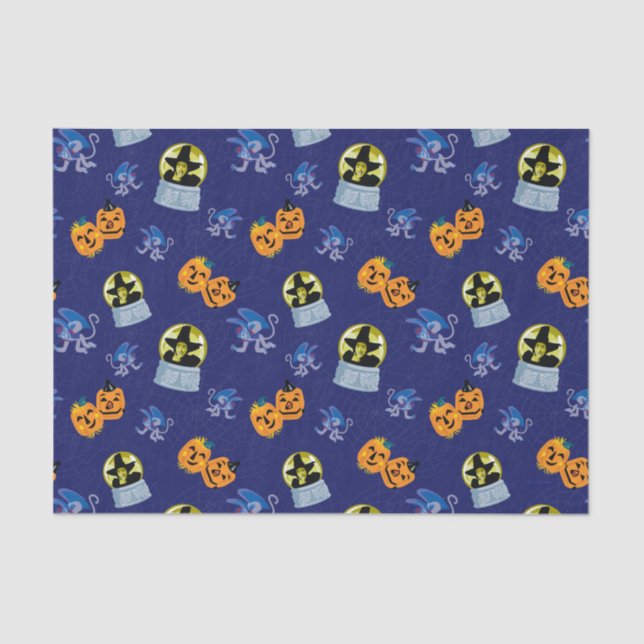 Papier Mousseline L'Assistant D'Oz™ | Motif de la sorcière d'Hallowe (Recto)
