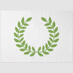 Papier Mousseline Laurel Wreath (Symbole grec ancien)