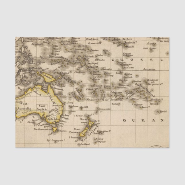 Papier Mousseline L'Australie 9 (Recto)