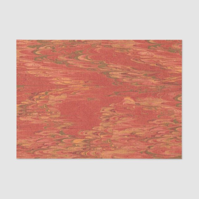 Papier Mousseline Lave de corail (Recto)