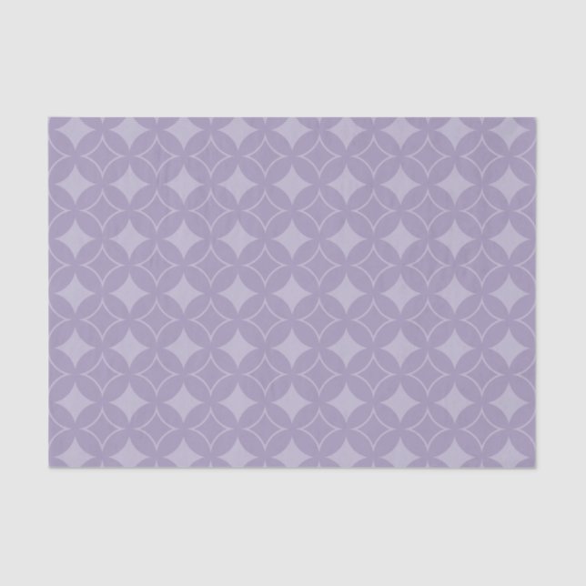 Papier Mousseline Lavender shippo motif (Recto)