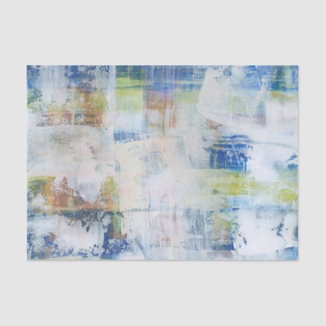 Papier Mousseline Laver blanc III (Recto)