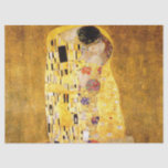 Papier Mousseline Le baiser de Gustav Klimt<br><div class="desc">Gustav Klimt - Artiste Art Nouveau</div>