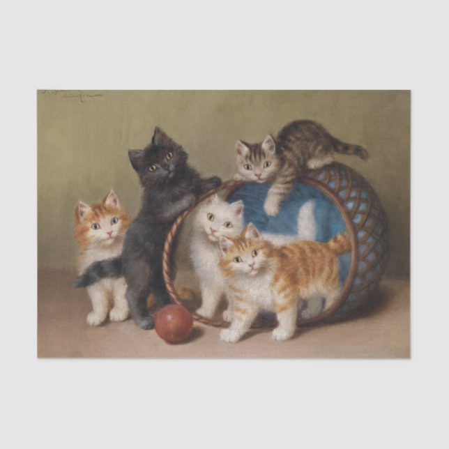 Papier Mousseline Le bal rouge de Sophie Sperlich (Recto)