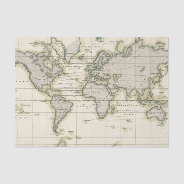 Papier Mousseline Le baromètre moyen (Recto)