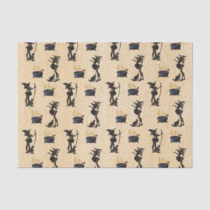 Papier Mousseline Le bébé sorcière d'Halloween brasse une douche