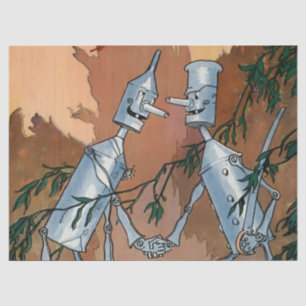 Papier Mousseline « Le Bûcheron de fer et son jumeau » de John R Nei