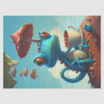 Le café du matin de Sebastian, Lizard