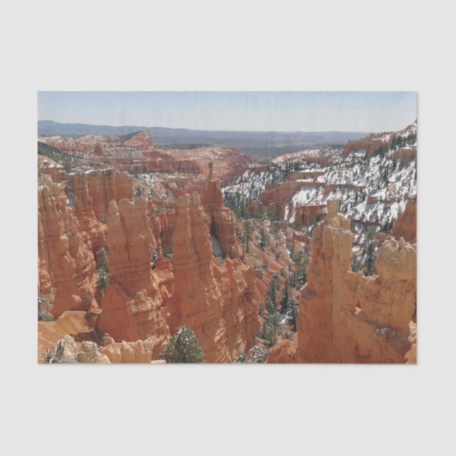 Papier Mousseline Le canyon Fairyland au parc national Bryce Canyon (Recto)