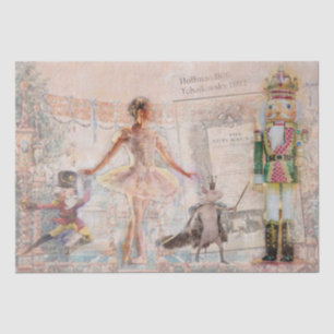 Papier Mousseline "Le Casse-Noisette" Vintage