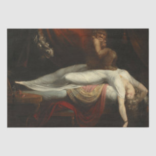 Papier Mousseline Le cauchemar (par Henry Fuseli)