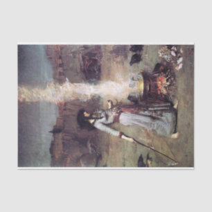 Papier Mousseline Le cercle magique par John William Waterhouse -188