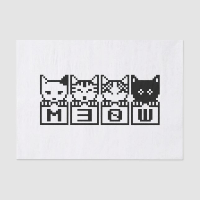 PAPIER MOUSSELINE LE CHATS M30W 8 BITS (Recto)