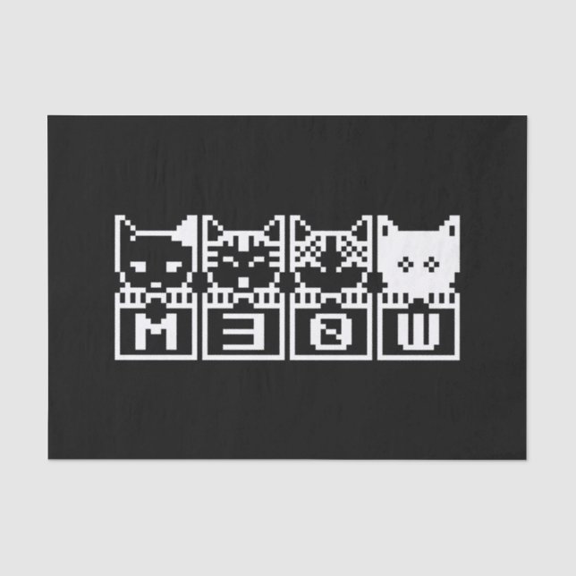 PAPIER MOUSSELINE LE CHATS M30W 8 BITS (Recto)