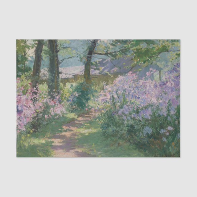 Papier Mousseline Le chemin par Matilda Browne (Recto)