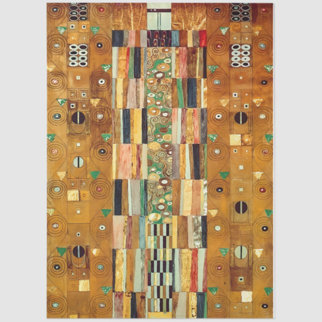 Papier Mousseline Le Chevalier De Gustav Klimt Art Nouveau (Recto)