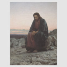 Le Christ dans le désert d'Ivan Kramskoï