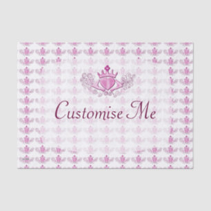 Papier Mousseline Le Claddagh (rose)