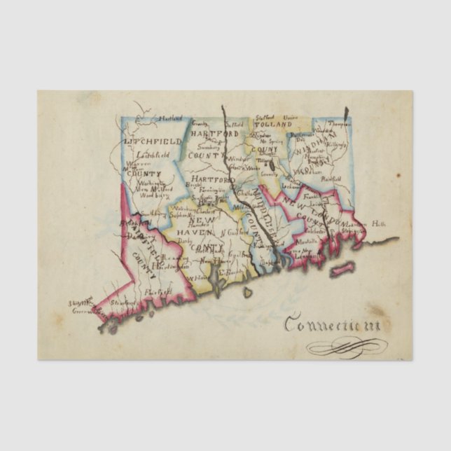 Papier Mousseline Le Connecticut 11 (Recto)