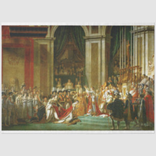 Papier Mousseline Le couronnement de Napoléon, Jacques-Louis David