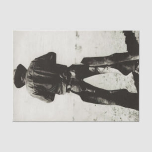 Papier Mousseline Le cowboy vintage à Chaps