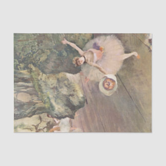 Papier Mousseline Le danseur d'Edgar Degas | prend un arc