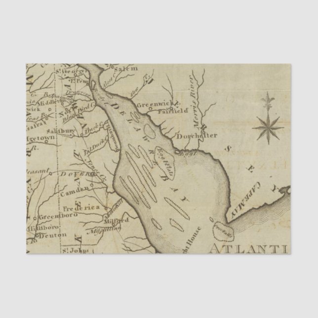 Papier Mousseline Le Delaware (Recto)