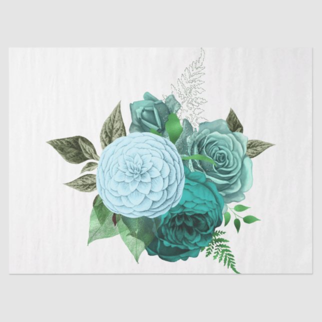 Papier Mousseline Le design de la série Bouquet 48 (Recto)