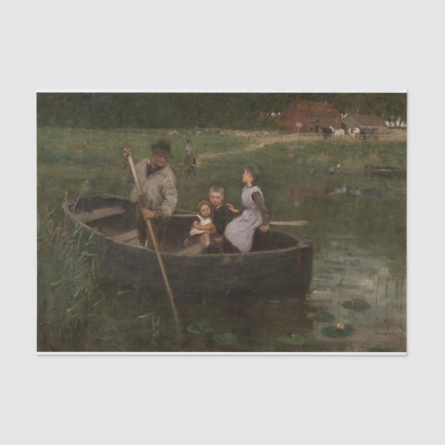 Papier Mousseline Le Ferry par Edward Stott Tissue Paper (Recto)