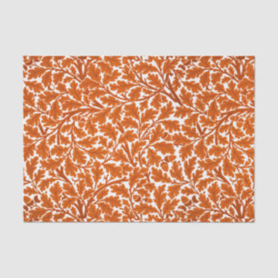 Papier Mousseline Le feuille de chêne de William Morris, se rouille