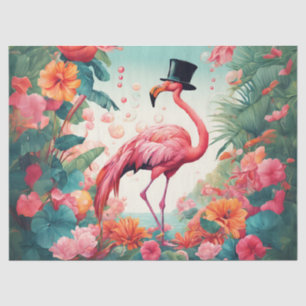 Papier Mousseline Le Flamant rose d'After Party