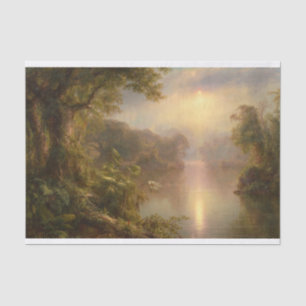 Papier Mousseline Le fleuve de Lumière, El Rio de Luz par F. E. Chur