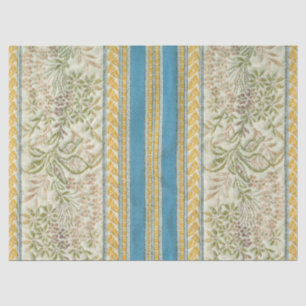 Papier Mousseline Le Français a brodé le regard de tissu de fleur