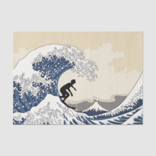 Papier Mousseline Le Grand Surfeur de Kanagawa