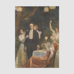 Papier Mousseline Le Jardin d'Armide (par John Collier)