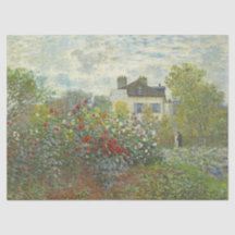 Le jardin de l'artiste à Argenteuil par Monet