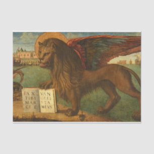 Papier Mousseline Le Lion de Saint-Marc, 1516 par Vittore Carpaccio