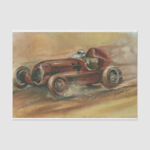Papier Mousseline Le Mans Racecar par Ethan Harper