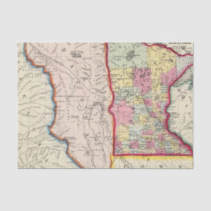 Papier Mousseline Le Minnesota, et Dacotah